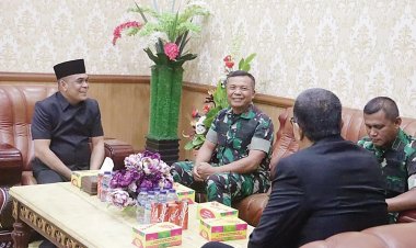 Ketua DPRD Provinsi Riau Kaderismanto Terima Kunjungan Danrem 031/WB, Bahas Sinergisitas dan Kekompakan Stakeholder