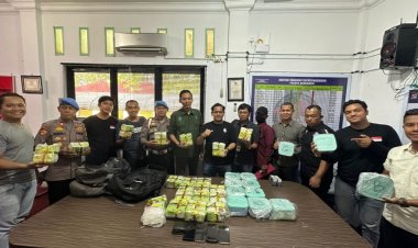 Tim Gabungan Polres dan Bea Cukai Bengkalis Gagalkan Peredaran 20 Kg Sabu dan 29.182 Butir Pil Ekstasi di Desa Sepahat