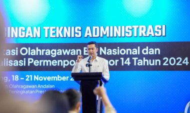 Wamenpora Taufik Hidayat Minta tak Ada Lagi Dualisme Kepengurusan Induk Cabang Olahraga di Indonesia