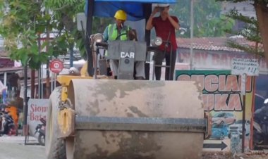Dinas PUPR Pekanbaru Rampungkan Perbaikan Jalan Rusak Jelang Akhir Tahun, Overlay Maupun Tambal Sulam