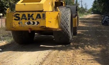 PUPR Pekanbaru Pastikan Perbaikan Jalan Bangau Sakti dengan Sistem Overlay Terus Digesa