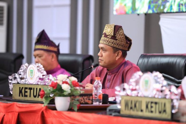 Paripurna Istimewa Peringati HUT Rokan Hulu ke-25, Pimpinan: Ayo Bangun Negeri