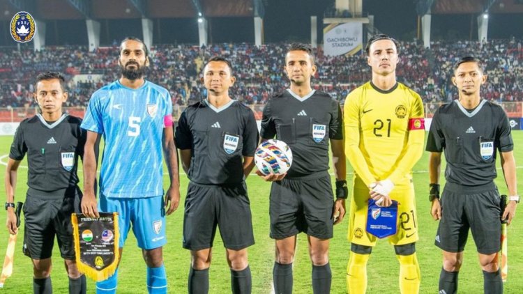 Hasil Timnas India vs Malaysia 1-1, Empat Wasit Indonesia Pimpin Pertandingan Persahabatan Internasional