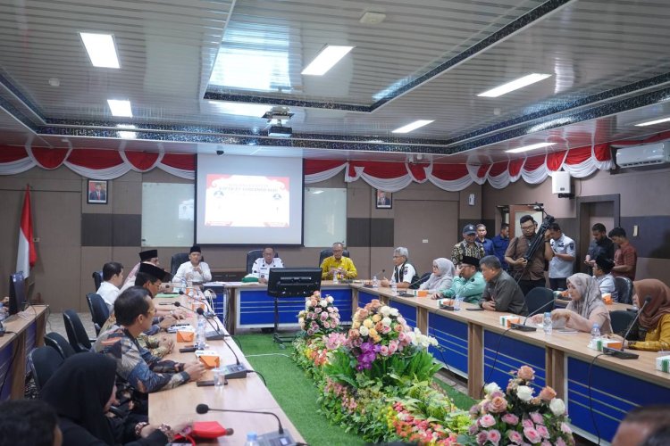 Pj Gubri Kunjungan Kerja ke Kampar, Satukan Visi Misi Pembangunan