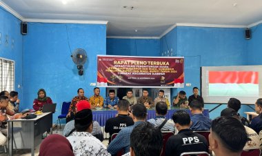 Sukses Gelar Pleno Rekapitulasi Hasil Pilkada 2024, KPU Kampar Apresiasi PPK Kampar