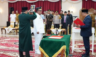 Roni Rakhmat Dilantik Sebagai Pj Walikota Pekanbaru, Pagi Ini Akan Kumpulkan ASN Pemko Pekanbaru