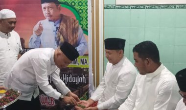 Wabup Rohul Indra Gunawan Ikuti Prosesi Adat Tepung Tawar Pelepasan JCH