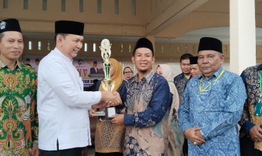 Wabup Rohul Indra Gunawan Tutup PORSADIN V Tingkat Rohul