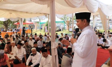 Jelang Berangkat Haji, Wabup Rohul Gelar Doa Bersama