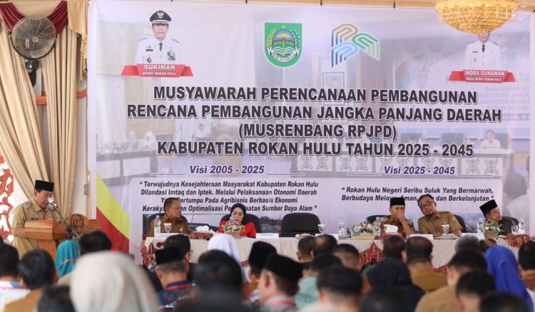 Bupati Rohul Sukiman Buka Musrenbang RPJPD 2025-2045