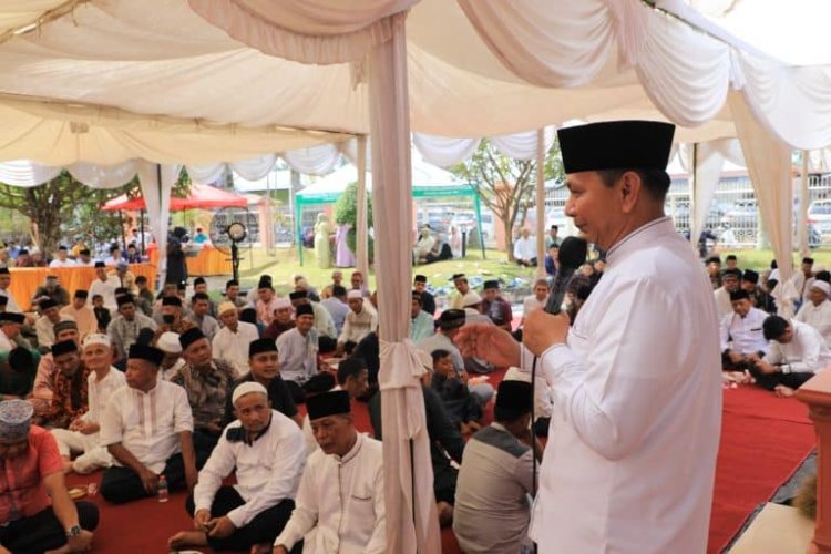 Jelang Berangkat Haji, Wabup Rohul Gelar Doa Bersama