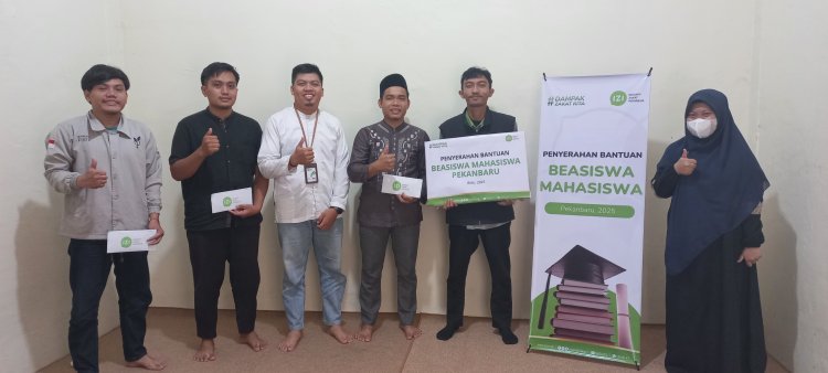 IZI Riau kembali Bantu Lunasi  Pembayaran UKT Mahasiswa UNRI Kurang Mampu