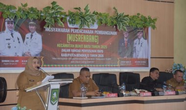 Dihadiri Bupati Bengkalis, Musrenbang Kecamatan Bukit Batu Bahas Pembangunan Strategis