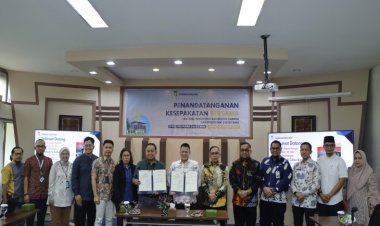Pj Bupati Kampar dan Politeknik Caltex Riau Tandatangani MoU