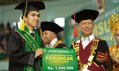 Universitas Islam Riau Kukuhkan 1118 Wisudawan Periode I Tahun2025