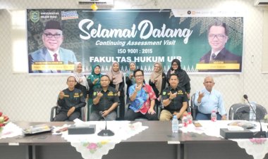 Fakultas Hukum UIR Pertahankan Sertifikasi ISO 9001 : 2015
