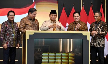 Presiden Prabowo Resmikan Pegadaian Sebagai Bank Emas Pertama di Indonesia