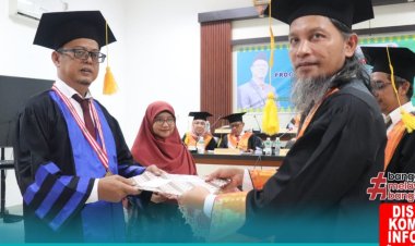 Raih Gelar Doktor, Rudy Fadrial Banjir Ucapan Selamat Dari Bupati Hingga Wabup Rohul