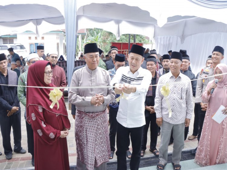 Pj Bupati Kampar Resmikan Rumah Tahfiz Hidayah Safir Teratak Buluh