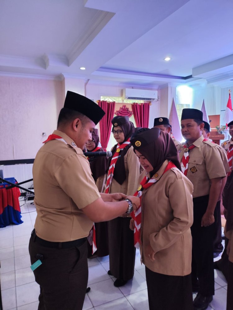 Pengurus Kwarran Bukit Raya Dilantik, Diajak Wujudkan Visi Misi Walikota Pekanbaru