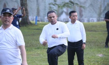 Ikuti Retret di Akmil, Gubri Abdul Wahid Dilatih Kekuatan Fisik Hingga Belajar Tata Pemerintahan