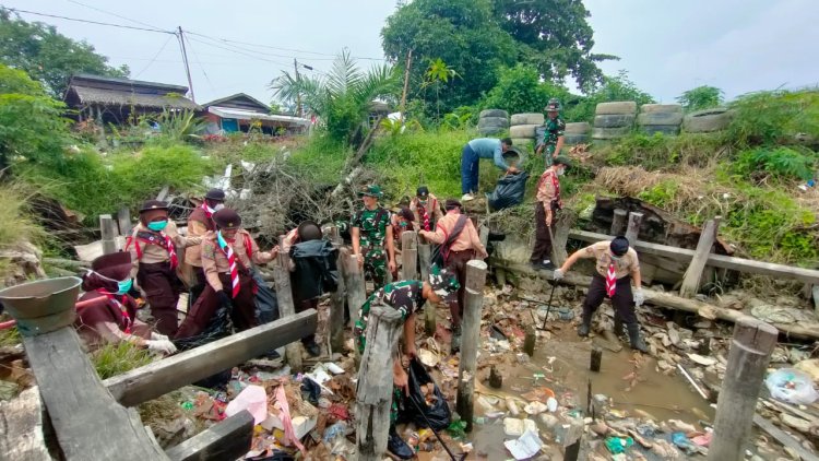 Peringati Hari Baden Powell ke-168, Kwarran Binawidya dan Limapuluh Gelar Bakti Masyarakat 