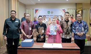 Serahkan LKPD Unaudited 2024 Ke BPK Tepat Waktu, Bupati Bengkalis Kasmarni Berharap WTP