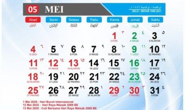 Mei Penuh Tanggal Merah, Saatnya Healing Tipis-Tipis