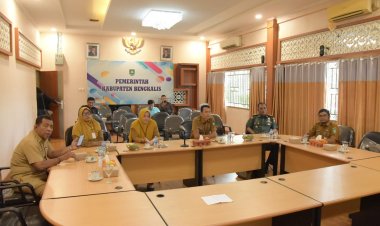 Pemkab Bengkalis Ikuti Rapat inflasi, Minggu Pertama Mei Sejumlah Bahan Pokok Turun Harga