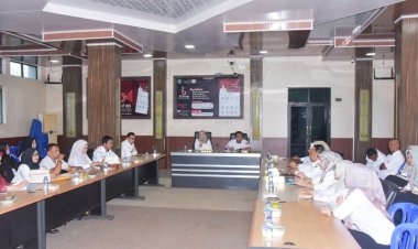 Bahas Retribusi Pelayanan Kesehatan, Bapenda Bengkalis Terima dan Fasilitasi Kunker Pemkab Rokan Hilir