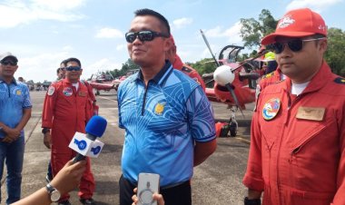 Letkol Pnb Ferdian Habibi Flight Leader Jupiter Aerobatic Team Ternyata Alumni SMAN 1 Pekanbaru