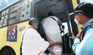 Jemaah Haji Indonesia Diimbau Sesuaikan Keberangkatan dan Kepulangan dari Masjidil Haram dengan Bus Shalawat