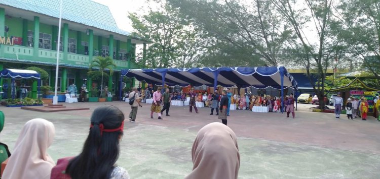 Gagah dan Wibawanya Ketua IKAPORA Dumai Rudi Syahputra Pimpin Upacara Hardiknas