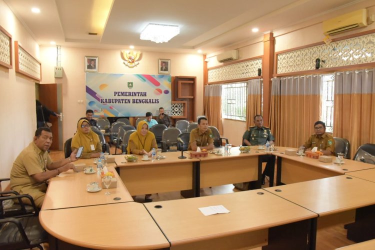 Pemkab Bengkalis Ikuti Rapat inflasi, Minggu Pertama Mei Sejumlah Bahan Pokok Turun Harga