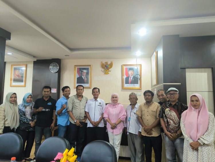 Ketua DPRD Rohul Terimakasih Kunjungan Silaturahmi PWI, Sebut Pers Pilar Demokrasi