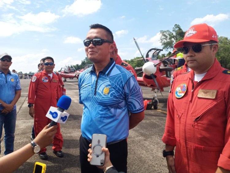 Letkol Pnb Ferdian Habibi Flight Leader Jupiter Aerobatic Team Ternyata Alumni SMAN 1 Pekanbaru