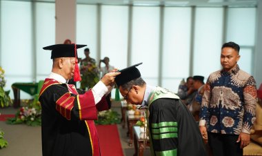 Prof Dr Fathurrahman Dikukuh sebagai Guru Besar Bioteknologi dan Genetika, UIR Sumbang 55 Persen Guru Besar di LLDIKTI Wilayah XVII