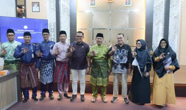 Wabup Bengkalis Terima Audiensi Penerimaan Mahasiswa Baru Pascasarjana UIR