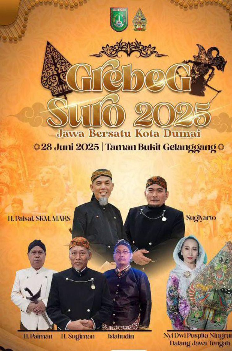 Grebeg Suro 2025 Bakal Digelar di Kota Dumai, Wujud Persatuan Budaya Jawa