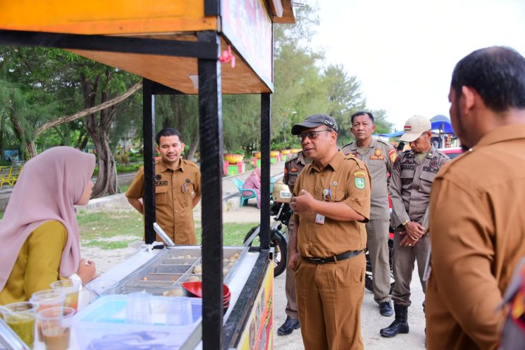 Tim Gabungan Minta PKL Tertib Selama Helat MTQ ke-43 Riau di Bengkalis