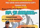 Grib Jaya PAC Ujung Batu Gelar Piala Bergilir Open Semi Turnamen Bola Volly Putri Cup 1