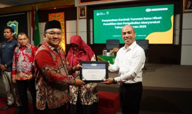 UIR Terima Dana Hibah Penelitian Terbesar se- LLDIKTI Wilayah XVII Anggaran 2025