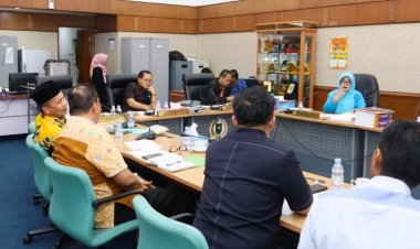 Evaluasi Target Kinerja dan Rencana Bisnis, Komisi III DPRD Riau Rapat Kerja Bersama Biro Perekonomian dan PT Jamkrida