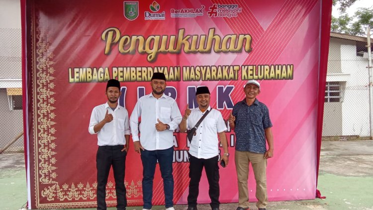 Said Alwi Dilantik Jadi Ketua LPMK Dumai Kota: Siap Dorong Pemberdayaan Masyarakat dan Lapangan Kerja
