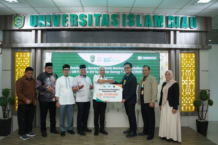 UPZ UIR Salurkan Bantuan Pendidikan untuk 25 Mahasiswa