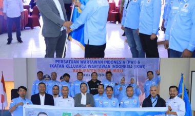 Pengurus PWI Rohul 2024–2027 Dilantik, Komitmen Bersama Membangun Negeri