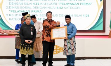 Tiga Instansi di Pemkab Bengkalis Raih Penghargaan PEKPPP Tahun 2024, Wabup Bagus Santoso: Ini Usaha dan Kerja Keras Semua