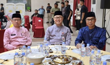 Hadiri Silaturahmi dan Resepsi Hari Jadi Ke-68 Provinsi Riau, Asisten Toharuddin: Jadi Pemacu Semangat Bersama Bangun Daerah