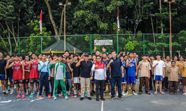 Plt Asisten III Setdako Dumai Buka Kejurkot Basketball 2025, Diikuti Pelajar SMA