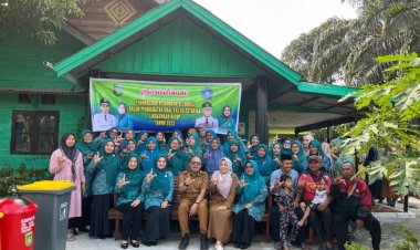 Setiap Kelurahan di Dumai Wajib Miliki Bank Sampah, Bidang PSLB3 DLH Libatkan PKK dan Posyandu Saat Sosialisasi